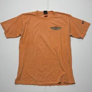 Harley-Davidson 100 Year Anniversary Staff Tee Orange Large